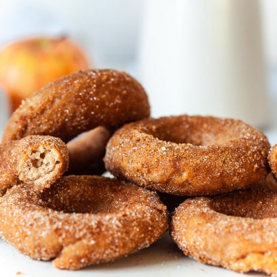 Vegan Baked Apple Cider Donuts