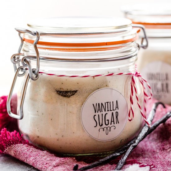 Homemade Vanilla Sugar