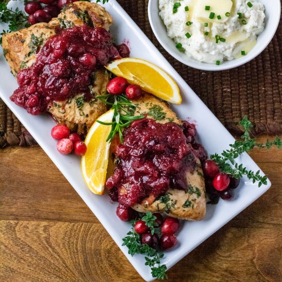 Turkey Tenderloin with Orange Maple