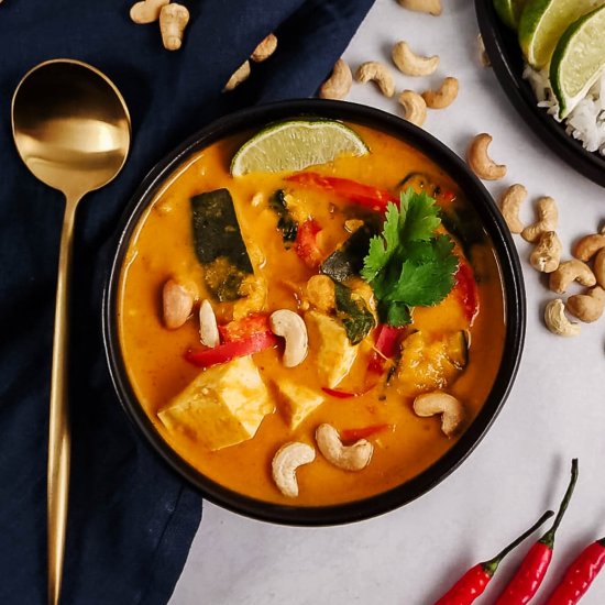 THAI RED CURRY WITH KABOCHA SQUASH