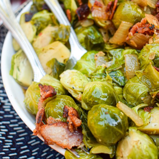 Bacon & Brown Sugar Brussel Sprouts