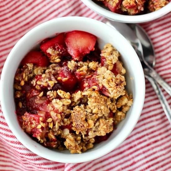 Cranberry Apple Crisp