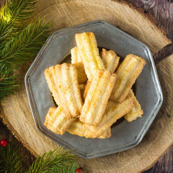 Coconut Viennese Biscuits