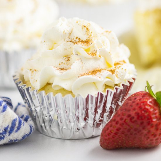 Tres Leches Cupcakes