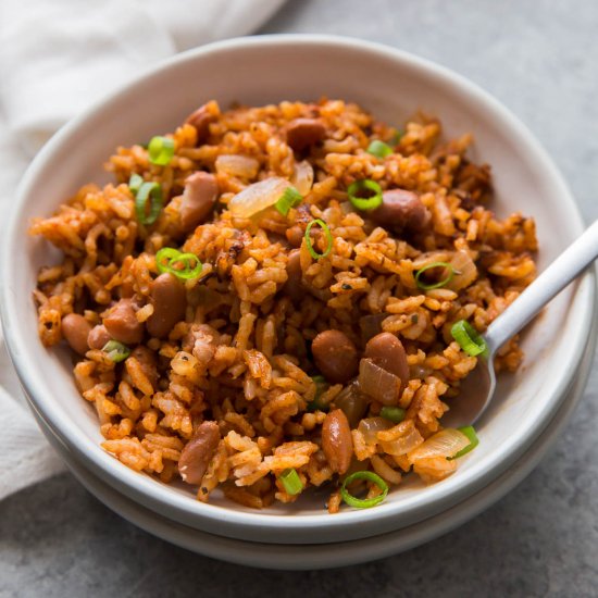 Low Sodium Spanish Rice and Beans