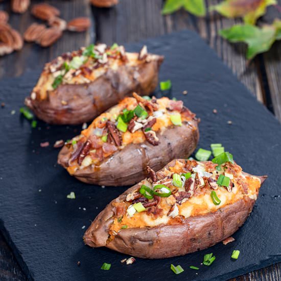 Stuffed Sweet Potatoes