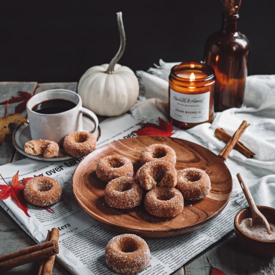 Baked Apple Cider Donuts