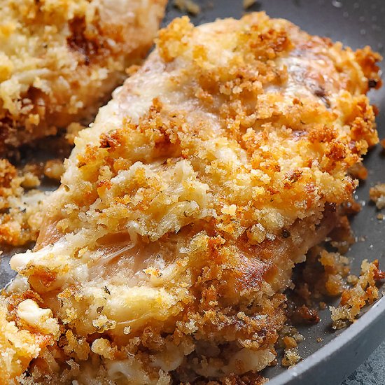 Longhorn Parmesan Crusted Chicken