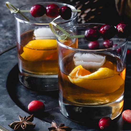 Cranberry Old Fashioned