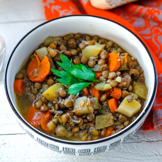 The Best Lentil Soup