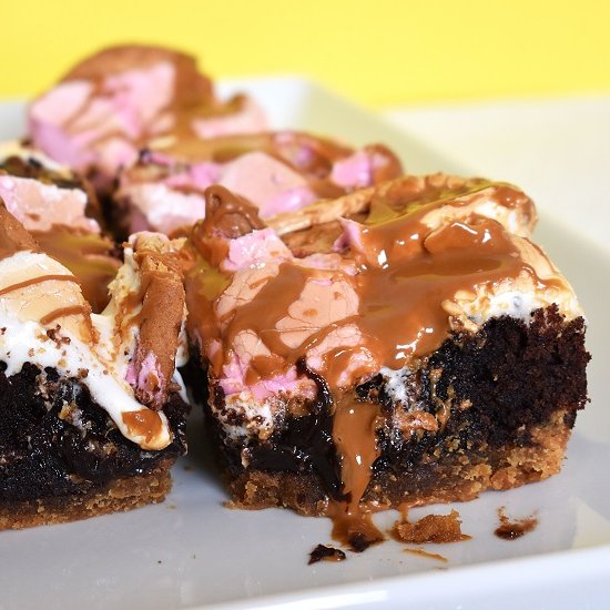 Biscoff S’mores Brownies