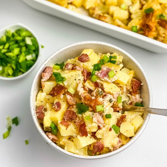 Mississippi Mud Cheesy Potatoes