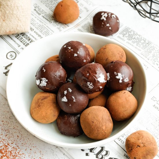 Chocolate Truffles Recipe (vegan)