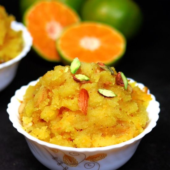 Orange Halwa Recipe