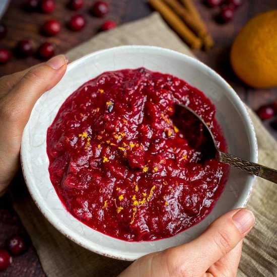 Orange Cranberry Sauce