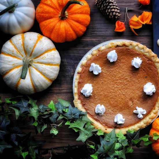 Cardamom Pumpkin Pie