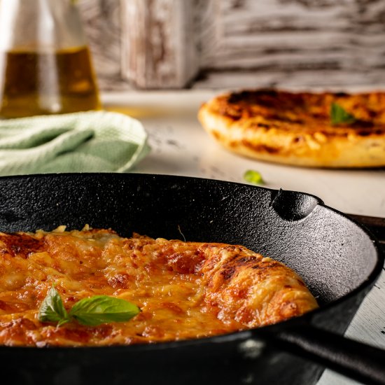 Skillet Pizza Recipe