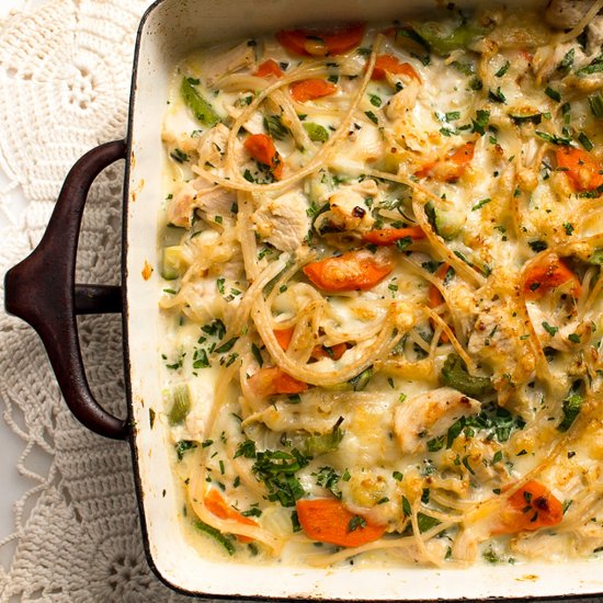 Gluten Free Turkey Tetrazzini