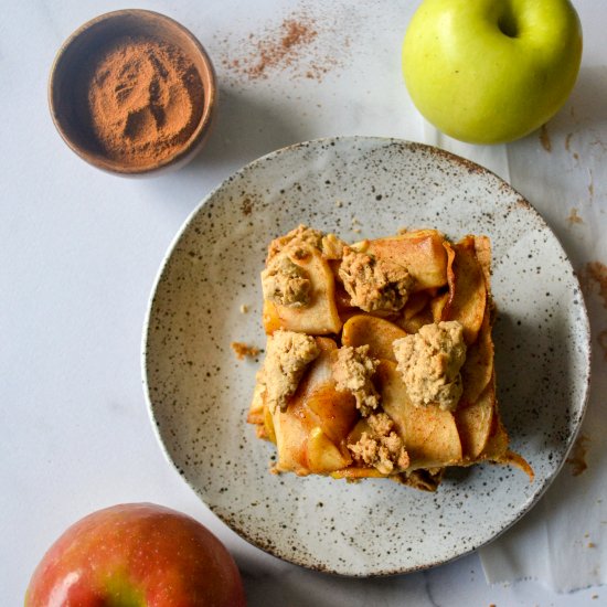 Gluten-Free Apple Pie Bars