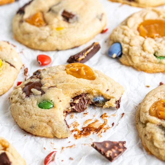 Halloween Candy Cookies