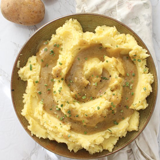 Instant pot vegan mashed potatoes