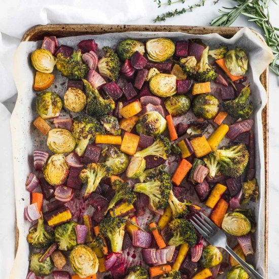 Sheet Pan Roasted Vegetables