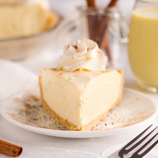 Eggnog Cream Pie