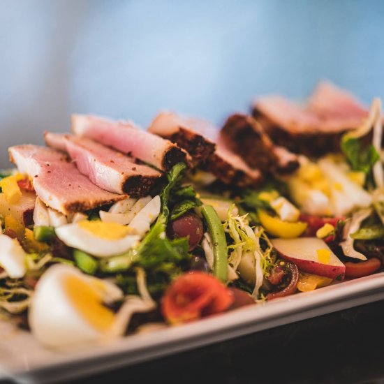 Nicoise Salad with Seared Ahi Tuna