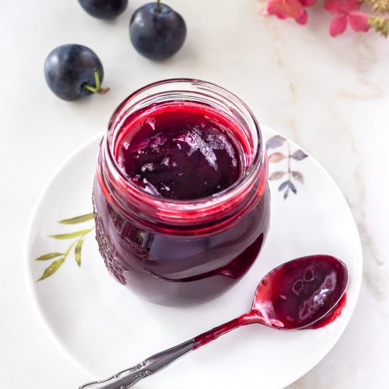 Small Batch Plum Jam