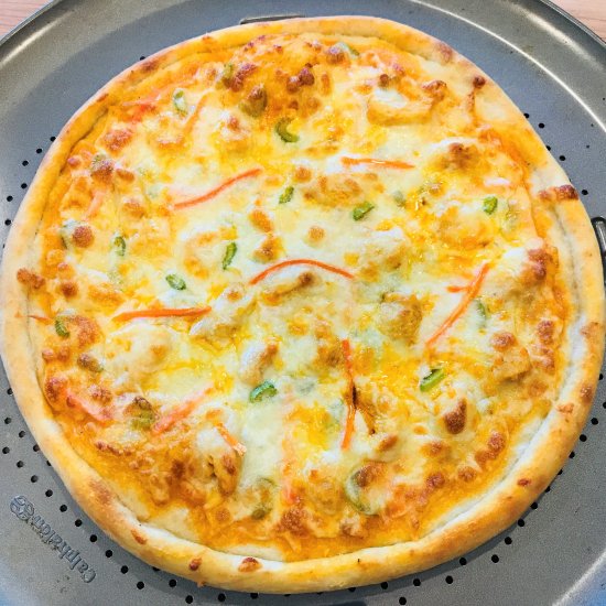 Creamy Buffalo Chicken Pizza In IP