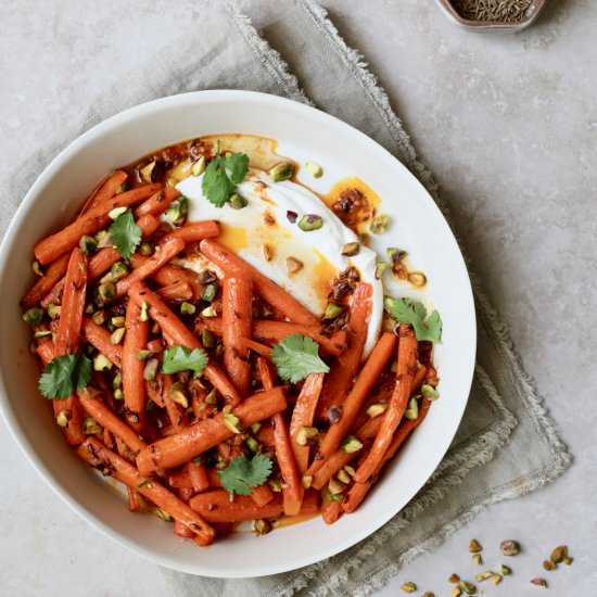 Spiced Roasted Carrots