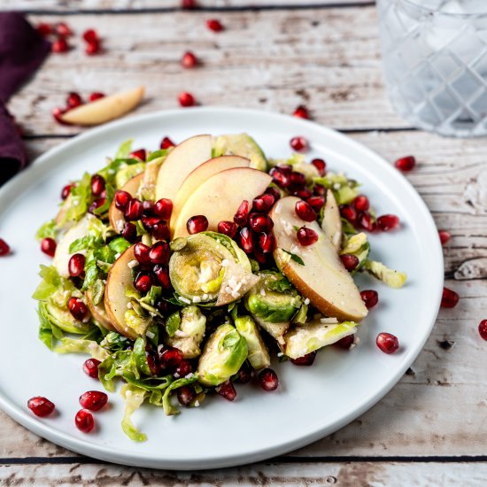 Shaved Brussels Sprouts Salad