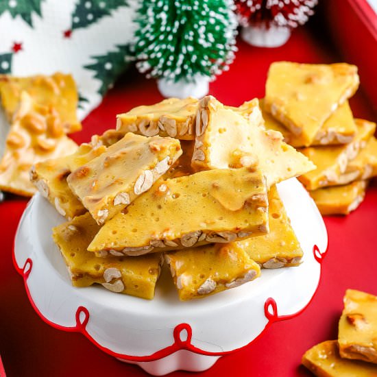 Homemade Peanut Brittle