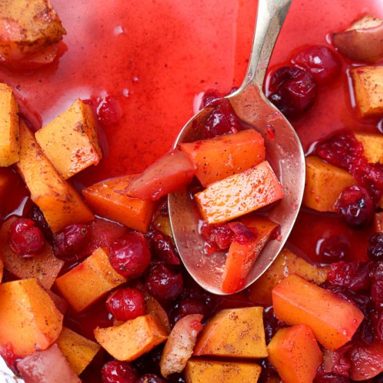 Butternut Squash Cranberries