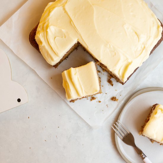 Carrot Cake with Cream Cheese Icing