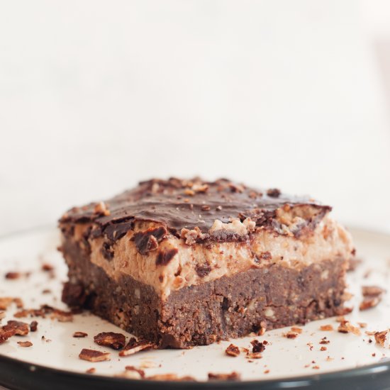 Healthy Vegan Nanaimo Bar