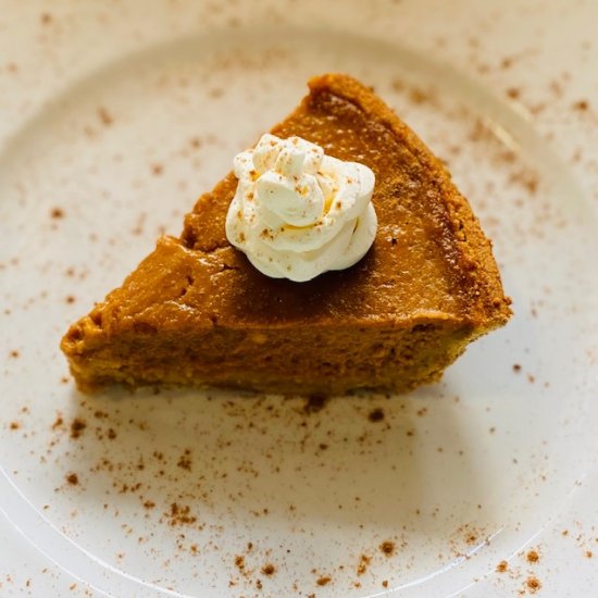 Healthy Pumpkin Pie