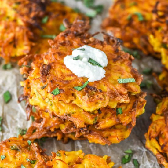 Butternut Squash Fritters