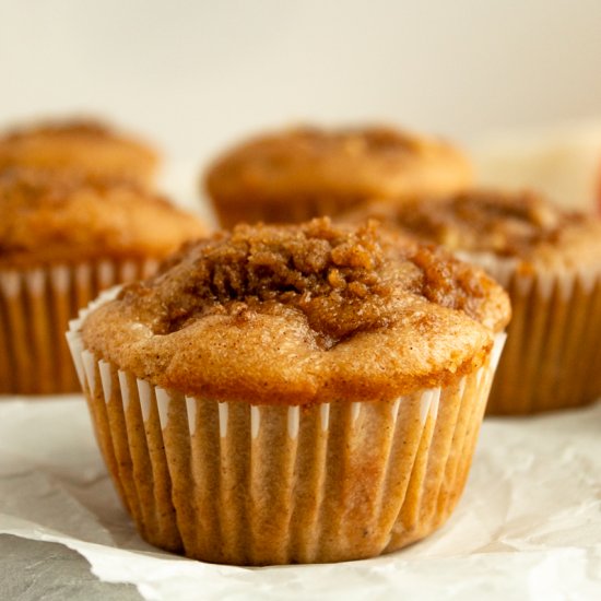 Easy Apple Cinnamon Streusel Muffin