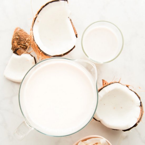 How to Make Fresh Coconut Milk