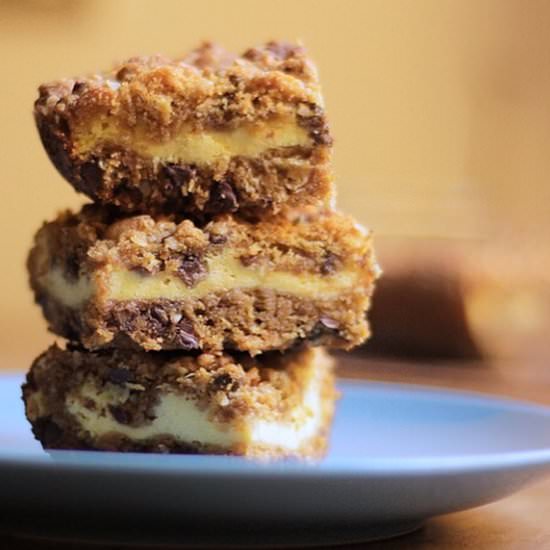 PB Cheesecake Bars