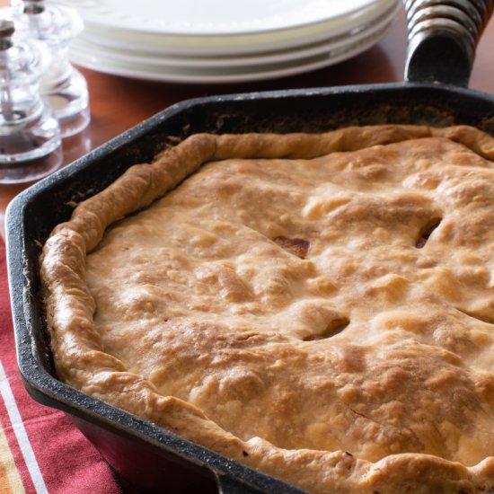 Skillet Turkey Pot Pie