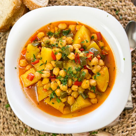 Spanish Chickpea Stew