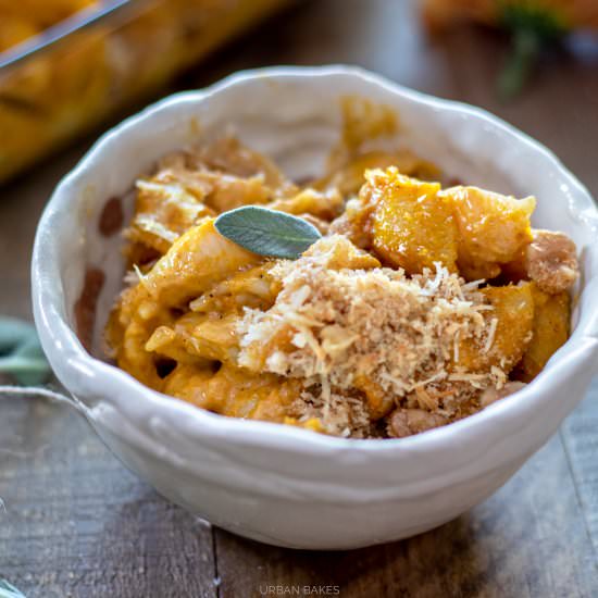 Butternut Squash Mac and Cheese