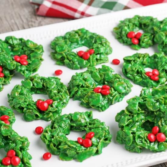 Cornflake Wreaths