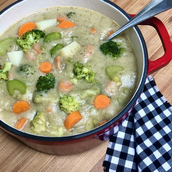 Best Vegan Creamy Broccoli Soup