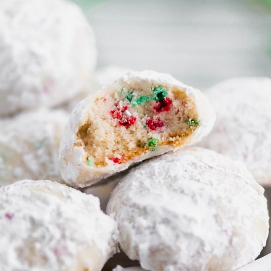 Christmas Snowball Cookies