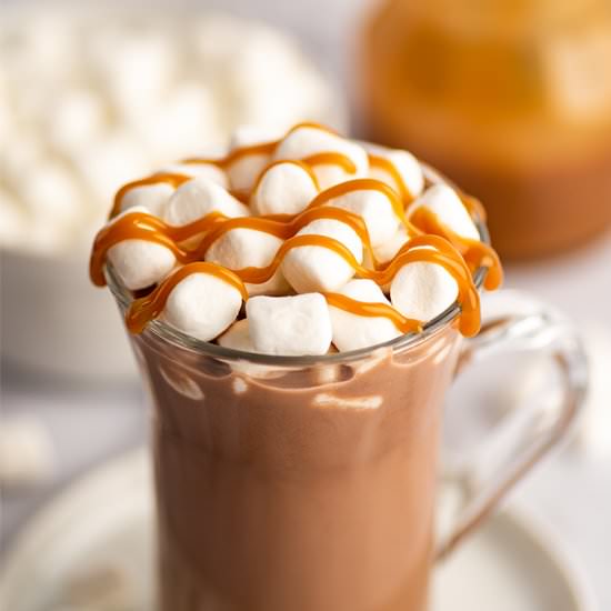 Salted Caramel Hot Chocolate