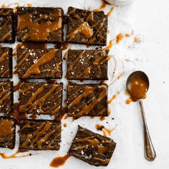 Salted Caramel Brownies