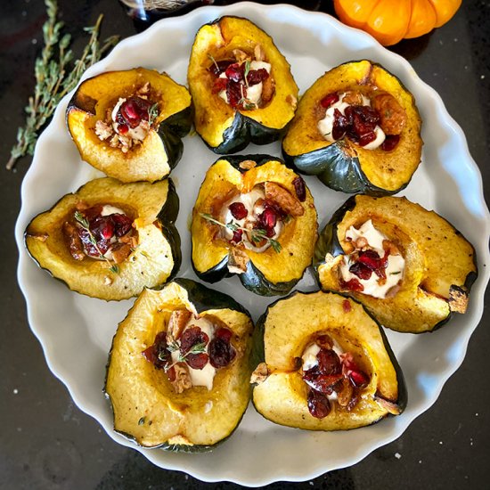 Best roasted acorn squash wedges